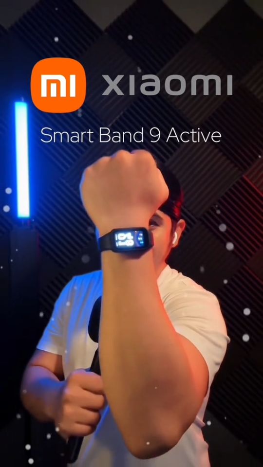 【1 Year Warranty】Xiaomi Smart Band 9 Active 1.47" TFT Display 5ATM Water Resistance Global Version Smart Watch