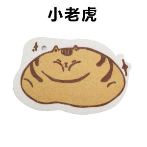 Thickened Cartoon Sponge Cloth Kitchen Dishwashing Absorbent Oil-resistant Non-stick Large Size Thickened Household Cleaning Tools