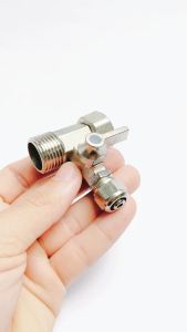 Van Chia Máy Lọc Nước Inox 21 Van Chia Ngã Ba Máy Lọc Nước Ống 10mm - Inox 304