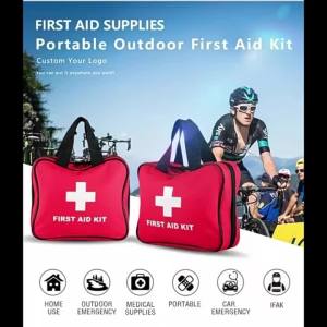 Export TEMU Large Handheld Emergency Kit  Rescue Kit Car Emergency Kit Outdoor Travel First Aid Kit