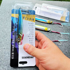 Limnoid 60g Fast Sinking Metal Jig Lure With 3D Eyes Laser Skin And Sharp Blood Groove Hooks For Bass Pike Fishing