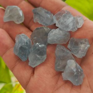 1kg/bag Natural Aquamarine Lapis Lazuli Raw Stone Chips Gravel Crystals Quartz Mineral Specimen Healing Gemstone Home Room Decor