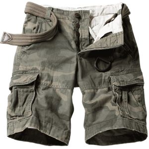 YUANZOU | Quần Short Đựng Nhiều túi Camouflage Dáng Rộng 5-inch