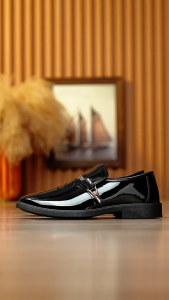 Leather Shoes Mens Luxury Crocodile Pattern Men Black Brown Business office Dress Shoes Slip-on Pointed Toe Formal Shoes