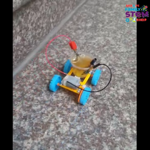 [Sản phẩm STEM] Xe năng lượng điện muối mini - Đồ chơi lắp ráp khoa học công nghệ cho mẹ và bé giáo cụ stem. stemsanpi
