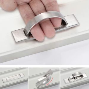 Tay Kéo Tủ Âm Lật Xoay 360º Cao Cấp Dùng Làm Tay Kéo Tay Nắm Cho Cửa Tủ Ngăn Kéo-HAUSE