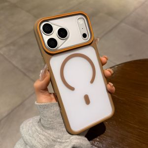 CHUANGYIWEI | Transparent Skin-feeling Magnetic Charging Fashionable Case