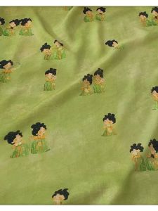 Vải Hanfu Mềm Mại Thoáng Khí Họa Tiết Cung Điện Tang Vải Lụa Cotton Mùa Hè Phong Cách Trung Hoa Quần Áo DIY