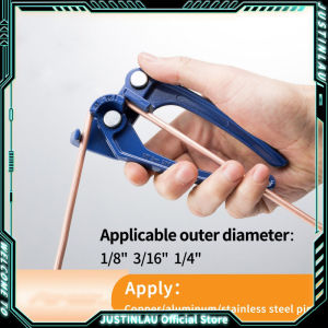 1Pcs Copper Tube Bender Tubing Bender 90°Fuel Brake Pipe Bender Hand Tool 1/4“ 3/16” 1/8“ 3 in 1 Pipe Tubing Bender Pipe