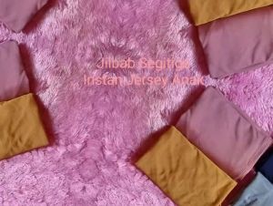 Hijab Anak Instan Jersey/Jilbab Anak Segitiga Instan Jersey/Kerudung Instan Anak