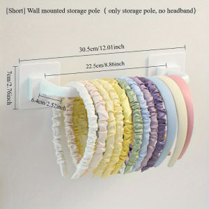 Household  Hair Accessories Wall Organizer Scrunchies Headband Storage Rack No-Punch Multifunctional Hair Clip Hair Hoop Storage