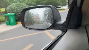 2PCS Car Side Mirror anti-rain Sticker Rearview Rainproof Anti-fog Window Glass Film Oval / Round
