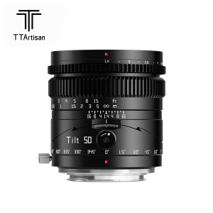 TTArtisan Tilt 50mm F1.4 Full Frame Manual Lens for Studio Photography Compatible with Sony E mount Canon RF mount Nikon Z mount Fujifilm X mount M43 mount L-mount Camera