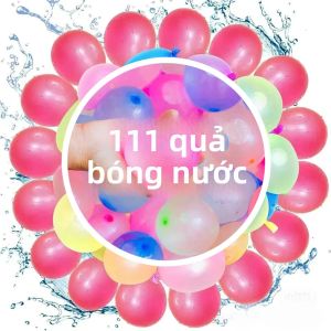 111 Chiếc Bóng Nước Bơm Nhanh Đồ Chơi Ngoài Trời Mùa Hè Dành Cho Trẻ Em Và Người Lớn Trò Chơi Ném Bóng Nước Bãi Biển Hoạt Động Ngoài Trời Mùa Hè Vui Nhộn