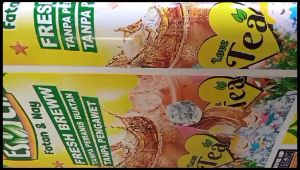 STIKER RITRAMA STIKER METERAN TEH POCI JUS JERUK PERASdll BAHAN GLOSSY MENGKILAP