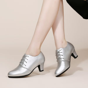 Sepatu Dansa Wanita: Hak Tinggi Sol Lembut Ukuran 36-41