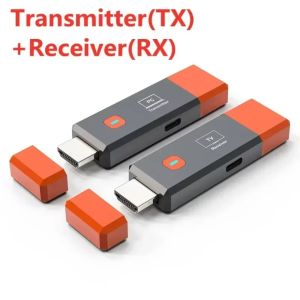Wireless 1080P 50M HDMI Extender Video Transmitter Receiver Adapter TV Stick Dongle For Camera Laptop PC To TV Monitor Projector