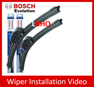 Bosch Evolution Wiper for Honda Vezel / Honda CRV / Toyota Rav 4 / Toyota Prius / Toyota Harrier / Hyundai Avante / Hyundai Kona / Hyundai Tuscon / Kia Niro / Kia Sorento / Subaru XV / Kia Stonic / Kia Cerato (BD)