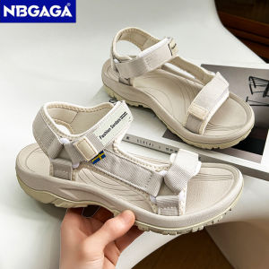 Ladies Fashion Casual Flat Sandals Outdoor Summer Open-Toe Beach Shoes Soft Sole Comfort Womens Breathable Walking Sandials