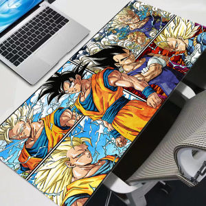 Bandai | Dragon Ball Z Kawaii DBZ Mouse Pad Anime Cute Girl Gabinete Gamer Computer Desk Mat Keyboard Gaming Accessories Mousepad