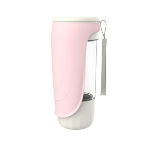 2 in 1 Dog Water Bottle Outdoor Portable Dog Water Bottle for Small Large Dogs Foldable Pet Drinking Bowl Dog Accessories