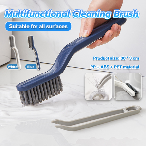 MaxPlus Floor Seam Brush Bathroom Cleaning Window Brush Groove Gap Cleaner 2 in 1 V-shaped Brushes