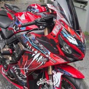 string(49) "สติ๊กเกอร์แต่งลายรถ Honda Cbr 650R 2019-2023 ลาย VENOM