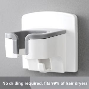 ZEXI | Hands-free Wall Mounted Hair Dryer Holder