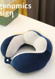 Flying Bear Neck Support Pillow PP Cotton Travel Office U-Shaped Neck Protection Cute Neck Care Home Office Travel Nap Pillow