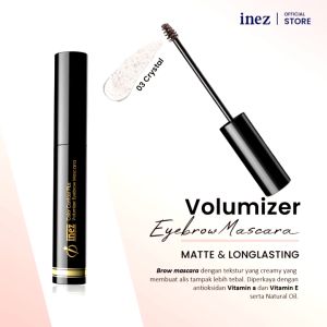 INEZ Eyebrow Color Contour Plus Volumizer Eye brow Mascara TERMURAH