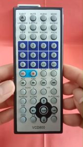 VCD800 รีโมทใช้สำหรับวีซีดีโซเค้น