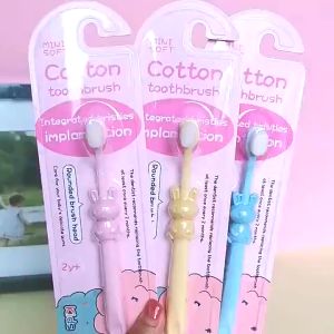 SIKAT GIGI ANAK MINI SOFT COTTON TOOTHBRUSH Sikat Gigi Anak 2 tahun +