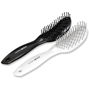 Large Ribs Comb Hair Curling Comb Back Head Fluffy Shape Handy Gadget Comb Curly Long Hair For Home Massage Large Curved Comb