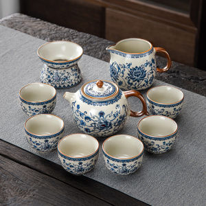 XIANGYE | Qinghua Kungfu Tea Set for Home and Gift