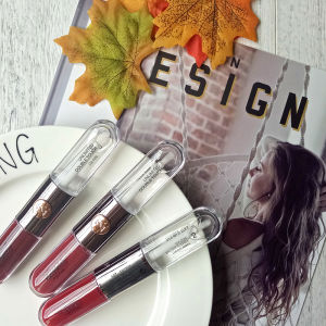 KIKO Italian Double-Headed Matte Lip Gloss Long-Lasting Moisturizing Smudge-Proof Lip Color Enhancing Natural Look