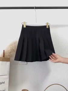 Wellday BUY 1 TAKE 1 New Women High Waist Pleated Skirt Short Skirt Korean Pleated Skirt Tennis Skirt Sweet A-line Large Size Skirt