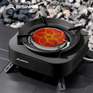 BISINNA Camping Infrared Stove Portable Outdoor Gas Burner Lightweight 3200W High-power Stove Picnic Hiking Camping Supplies
