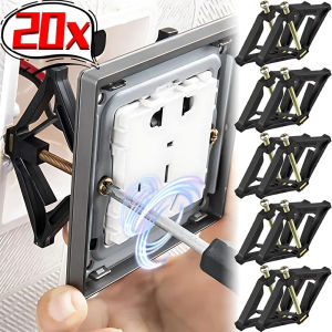 1-20pcs 86 Type Socket Switch Repairer Cassette Box Repair Fixer Wall Socket Repair Screw