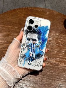 LINGRONG | Transparent Full-coverage Soft Silicone Phone Case