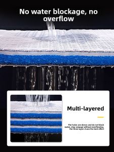 「China Plug」MONLEYTA | Bio Cotton High-Density Water Purification Filter Media