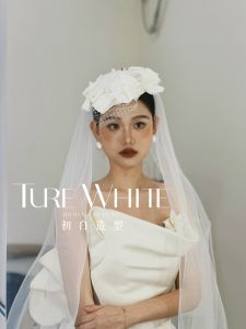 Mũ Tiệc Cưới Phong Cách Trung Hoa Cổ Điển Của Mengzi Yi Mũ Tiệc Cưới Nhỏ Cho Cô Dâu Quần Áo Dài Tay Trang Phục Cưới Chụp Ảnh