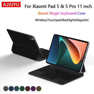 Magnetic Magic Keyboard For Xiaomi Pad 5 / 5 Pro 11" 2021 Smart Case for Mi Pad 5 MIPad 5 Pro 11 inch Multi-touch Keyboard Cover