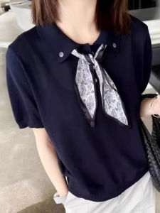 SHUQINGLAI | Ice Silk Korean Style Design Short Sleeve Polo T Shirt