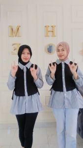 Kimmy Top Blouse/Atasan Wanita Korea 2024 Terbaru & Kekinian