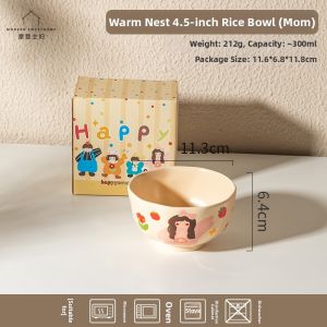 MODERN SWEETHOME | Personal Use New Design Childrens Ceramic Rice Bowl