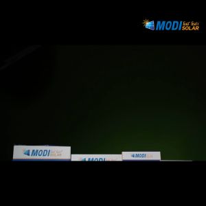 MODI โคมไฟสปอตไลท์ 100W/200W/300W/400W สายยาว 5M แสงขาว/เปิดได้ 3 แสง รีโมทคอนโทรล โหมดแจ้งเตือนภัย