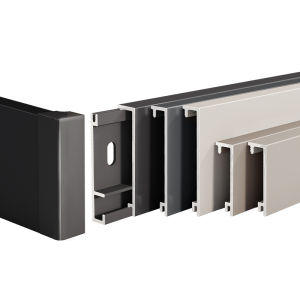 BEIQIVI | Thickened Minimalist Aluminum Alloy Skirting Board 1.8mm