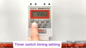 30A 16 Sets Timer Switches 220V Automatic Climate Control Temperature Manager Scheduled Operation Didital Timing Switch