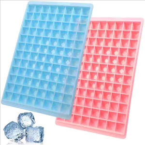 YESPERY 96-Grid Ice Cube Tray Easy-release Ice Cube Mold BPA Free Food Grade PP Ice Maker Kitchen Bar Accessories