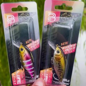 Proberos 7.5cm 14g Rock Little Fatty Fishing Bait Biomimetic Mồi Giả Có Móc Câu Cá Có Bể Chứa Máu Để Câu Cá Trên Sông Biển